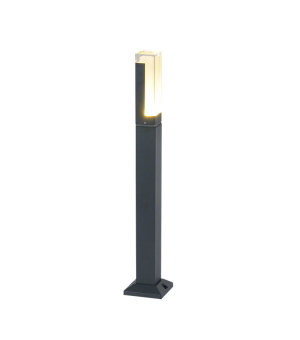 Lampe En Aluminium noir éclairage de Jardin et Chemin 27 cm