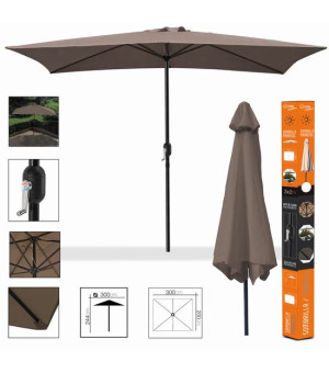 PARASOL TOPO SOLEIL 180 gr - 2 x 3 m