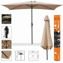 PARASOL BEIGE 180 gr - 2 x 3 m